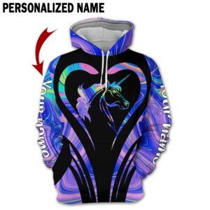 Love Unicorn 3D All Over Printed Clothes NN0109A