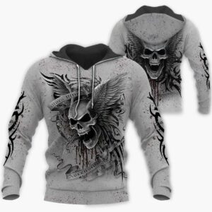 Skull 3D All Over Printed Clothes SK020337