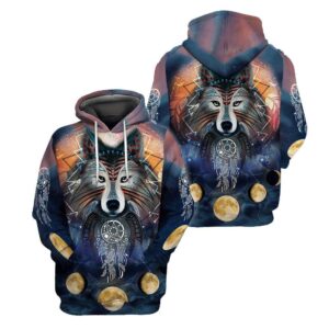 Wolf 3D All Over Printed Clothes LT1404123