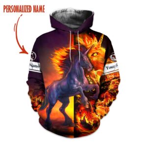 Love Unicorn 3D All Over Printed Clothes UNHT03